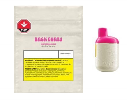 BACK FORTY - Watermelon Ice Pen [0.95g Indica]