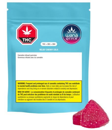 WANA QUICK - Cherry Cola CBC Soft Chews [2 x 5g]