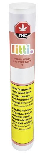 LITTI - Pushn' Peach Vape [1g Hybrid]