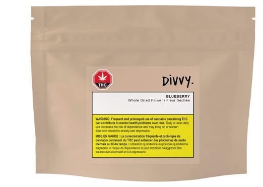 DIVVY - Blueberry [28g Indica]
