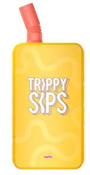 TRIPPY SIPS -  Peach High-Alive Gulps THC:CBG All in One [2g Sativa]