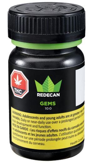 REDECAN - THC Gems Soft Gels [10mg X 100]