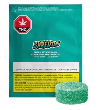 SHRED&#39;EMS - Shark Attack MAX10 Soft Chews [1x4.5g Sativa]