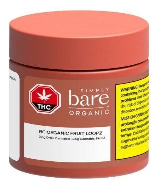 SIMPLY BARE - BC Organic Fruit Loopz [3.5g Sativa]