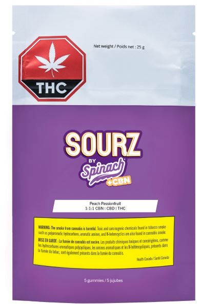 SPINACH SOURZ - CBD Berry Variety Pack 30PK [30 X 5mg Blend]