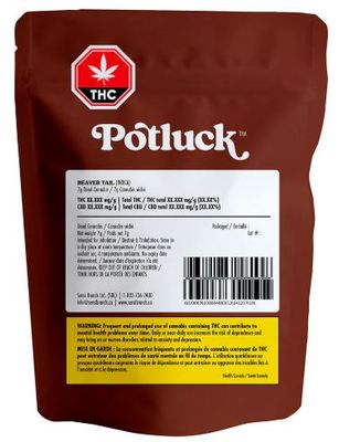 POTLUCK - BeaverTail [7g Indica]