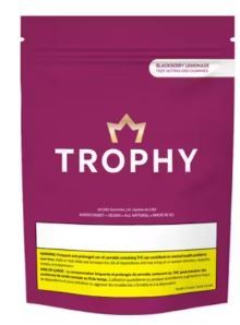 TROPHY - Blackberry Lemonade Fast Acting CBD Soft Chews [50 x 50mg Blend]