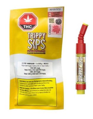 TRIPPY SIPS - Flyin' Hawaiian Liquid Diamond Vape [0.95g Indica]