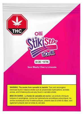OLLI STIKSTIX- Live Rosin Sour Blueberry Blue Dream Soft Chews [2 x 5g Blend]