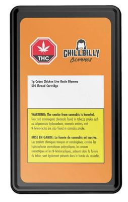 CHILLBILLY - Cobra Chicken Live Resin Blammo Vape [1g Hybrid]
