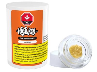 HIGH KEY - Tangerine Punch Live Resin [1g Hybrid]