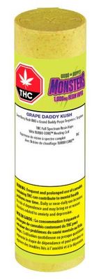 GOOD SUPPLY MONSTERS - Grape Daddy Kush Full Spectrum Resin Vape Cart [1.5g Indica]