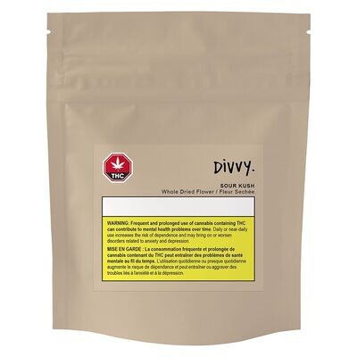 DIVVY - Sour Kush [28g Hybrid]
