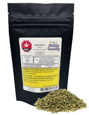MILLY VANILLY - Inda Couch [10g Milled Indica]