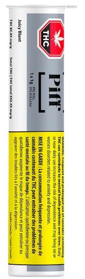 PIFF - Dutchy Blunt [1 x 1g Indica]