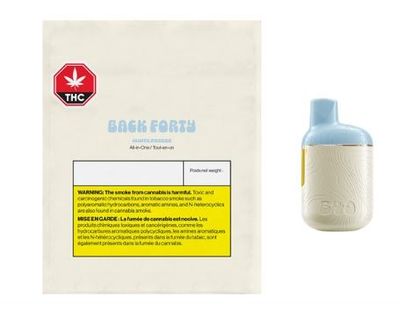 BACK FORTY - White Freeze Disposable Pen [0.95g Sativa]