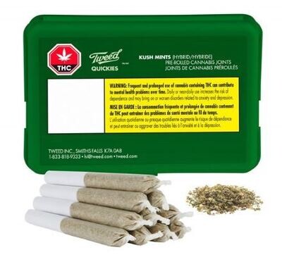 TWEED - Quickies Blood Orange Kush [10 X 0.35g Indica]
