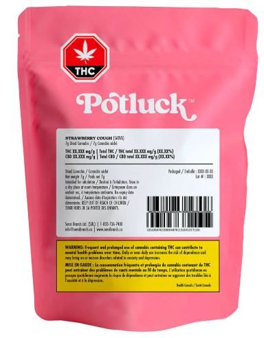 POTLUCK - Strawberry Cough [7g Sativa]