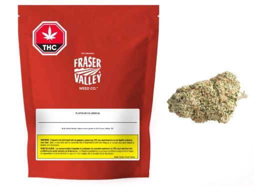FRASER VALLEY - Platinum OG  [14g Indica]
