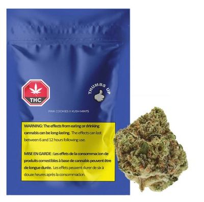 THUMBS UP - Pink Cookies x Kush Mint [28g Indica]