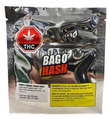 BIG BAG 'O HASH - Purple Cherry Punch Hash [2g Indica]