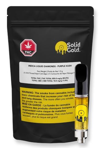 SOLID GOLD - Indica Liquid Diamond [1g Indica]