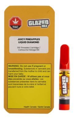 BOLD GLAZED - Juicy Pineapples Liquid Diamond Vape [1g Hybrid]