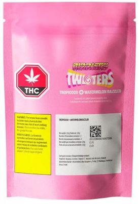 RIZZLERS -  Twisters - Tropicoco &amp; Watermelon Razzler [4 x 0.5g Blend]
