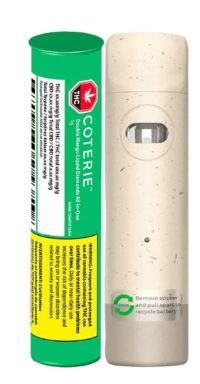 COTERIE - Double Mango Liquid Diamond 1g Disposable Vape [1g Sativa]
