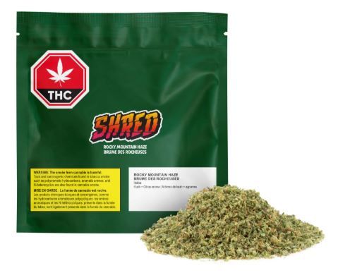 SHRED - Rocky Mountain Haze Milled Flower [7g Indica]