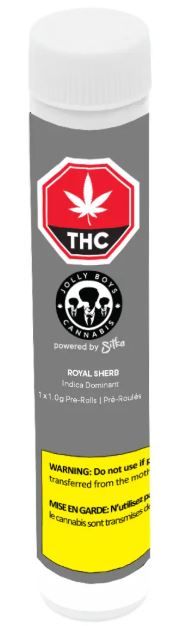 JOLLY BOYS - Royal Sherb [1 x 1g Indica]