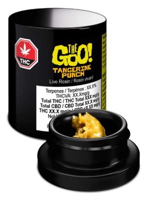 THE GOO! - Tangerine Punch Live Rosin [1g Sativa]