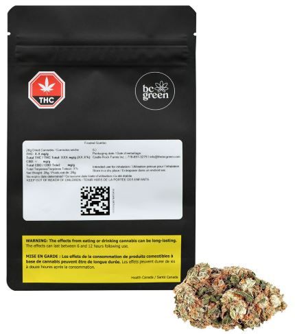 BC GREEN - Frosted Gumbo [7g Indica]