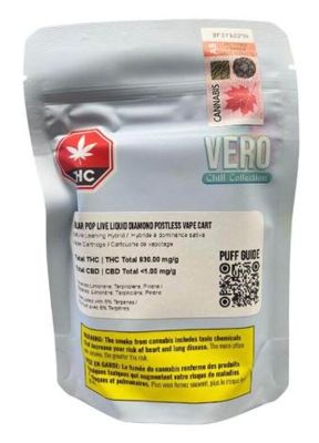 VERO -  Peach Perfect Liquid Diamond POSTLESS Vape [1g Sativa]