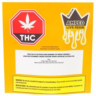 REDECAN - Amped Live Resin Space Age CK [1g Indica]