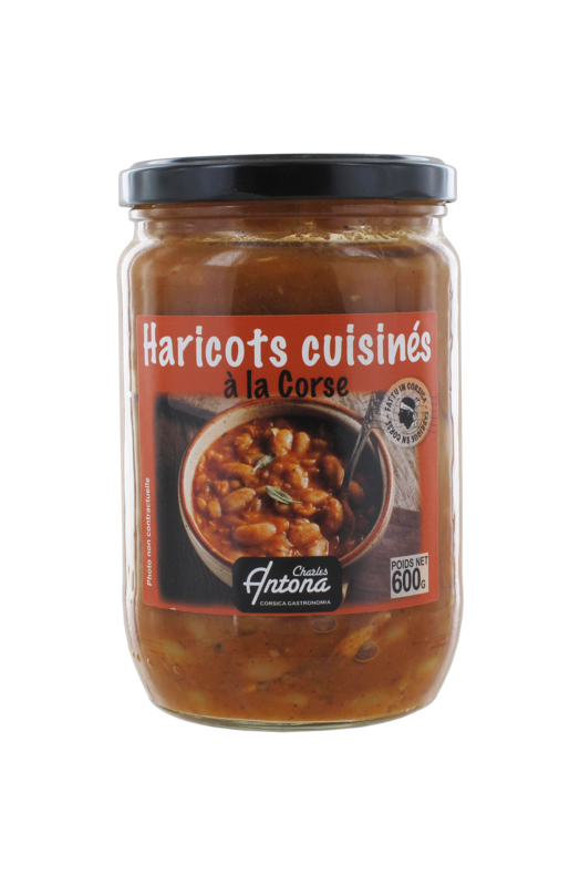 Haricots cuisinés 600g