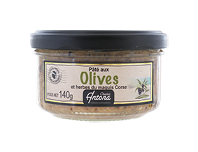 Olives et herbes du Maquis 140g
