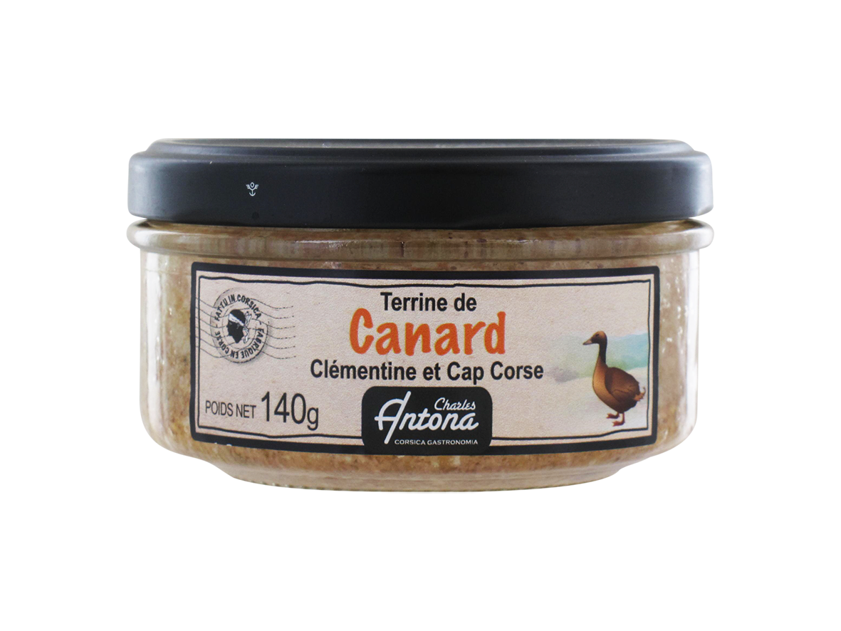 Canard à la clémentine et Cap Corse 140g