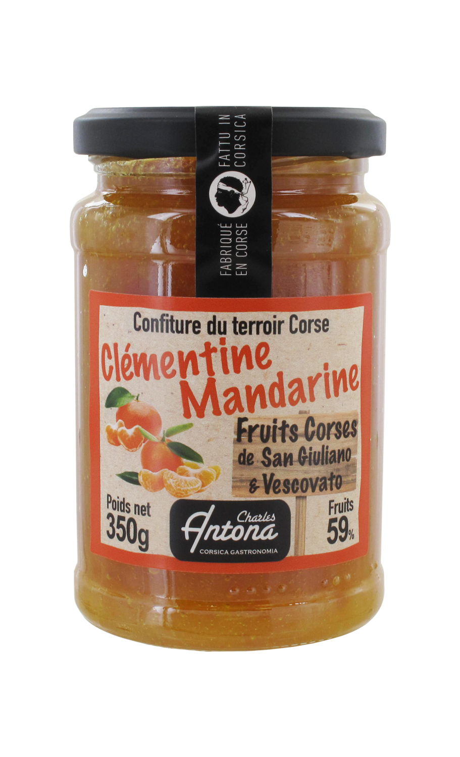 Clémentine-Mandarine de San Guiliano & Vescovato 350g