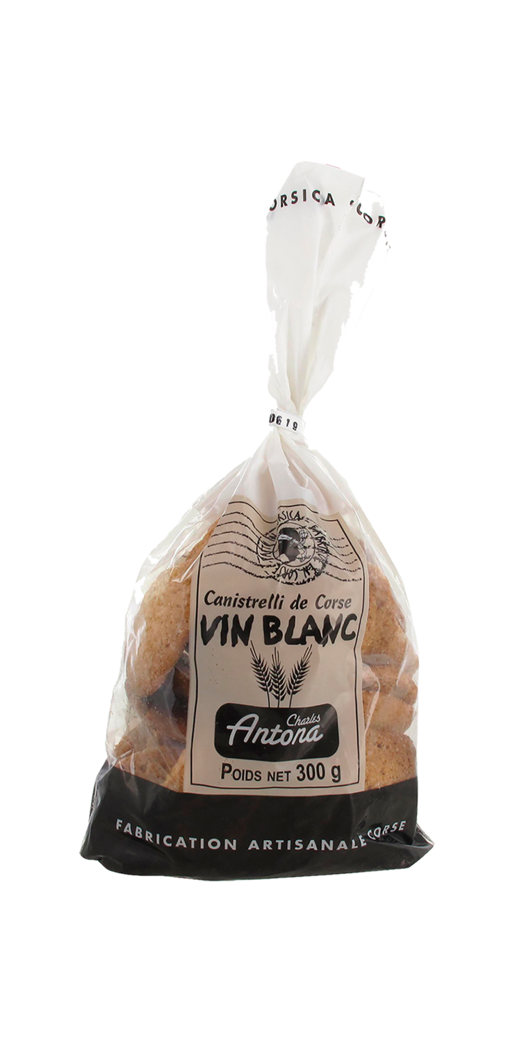 Canistrelli Cherchi Vin Blanc 300g