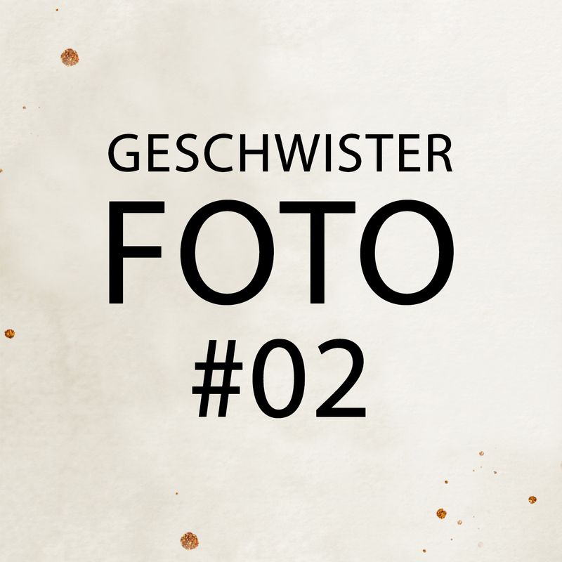 Geschwisterfoto # 02