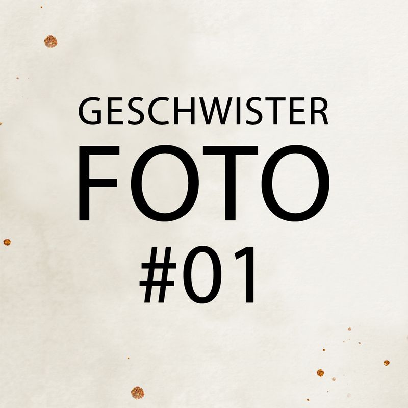 Geschwisterfoto # 01