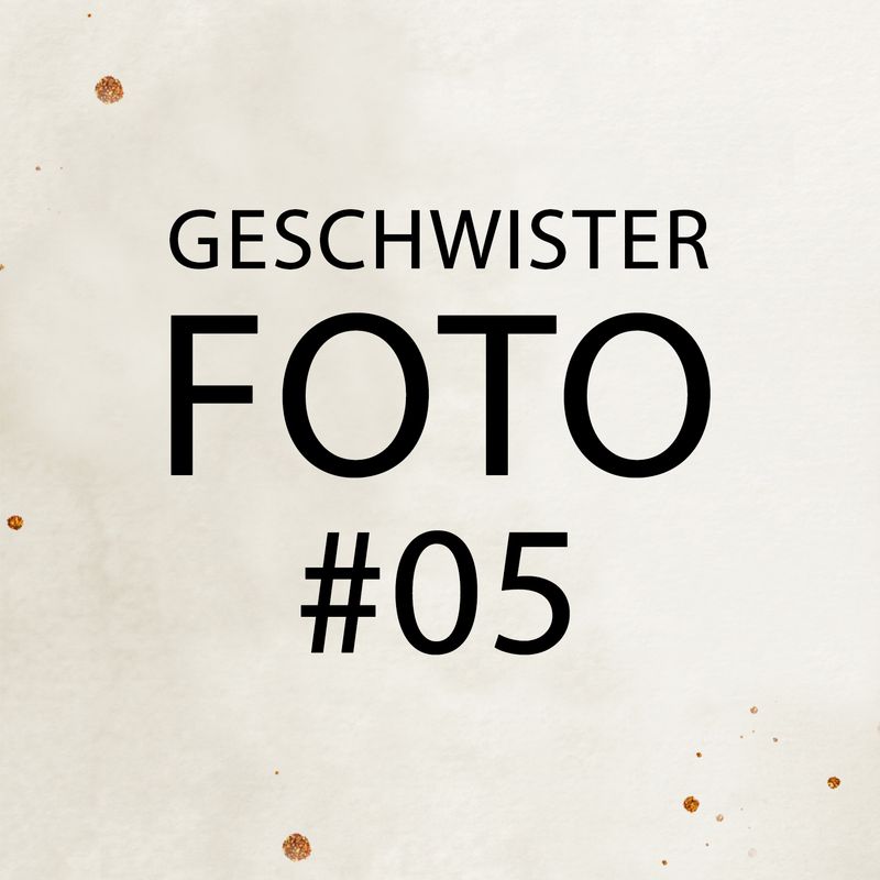 Geschwisterfoto # 05