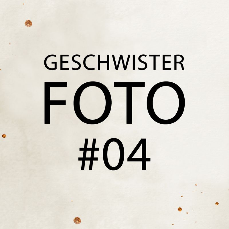 Geschwisterfoto # 04