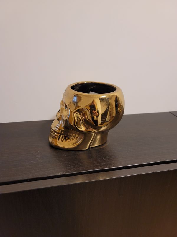 Skull pot