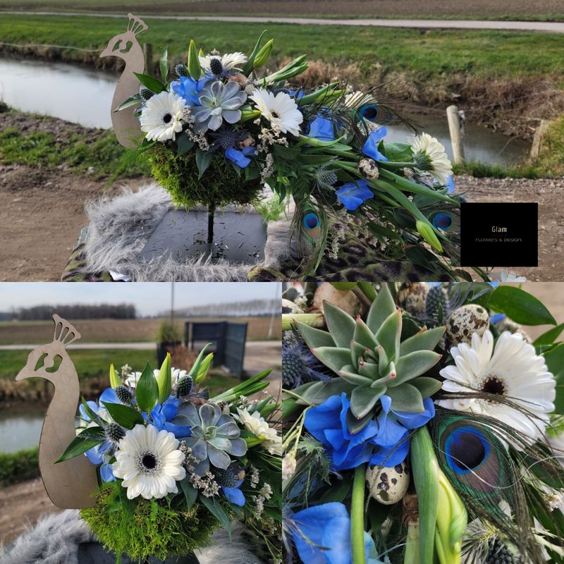 DIY Pauw Bloemen