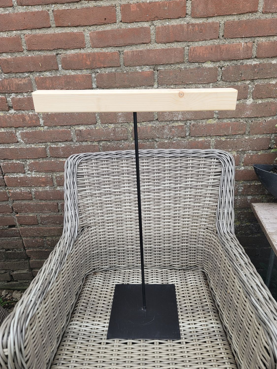 (Kerst)frame ijzeren voet exclusief guirlande