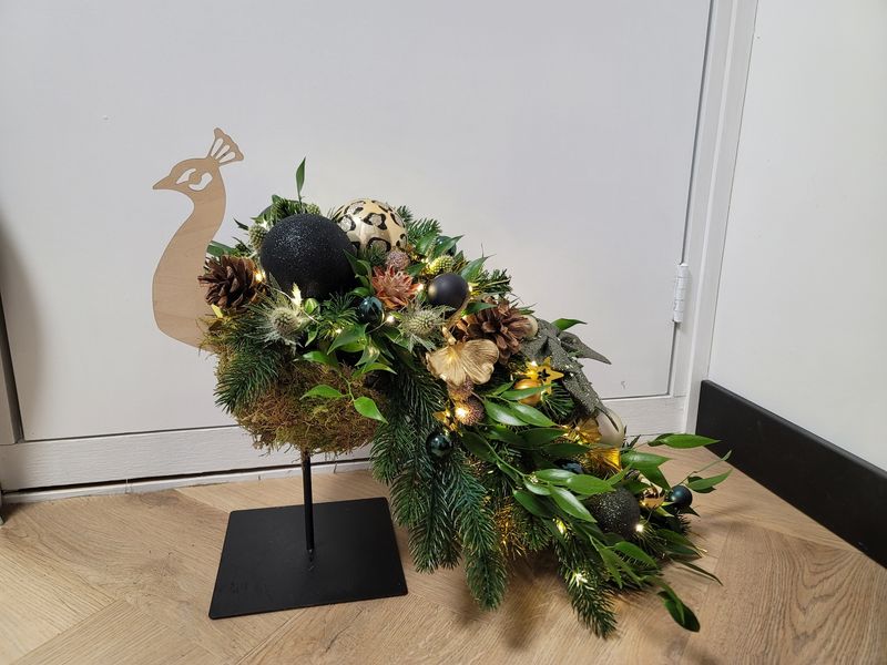 Kerst Pauw KUNSTGROEN