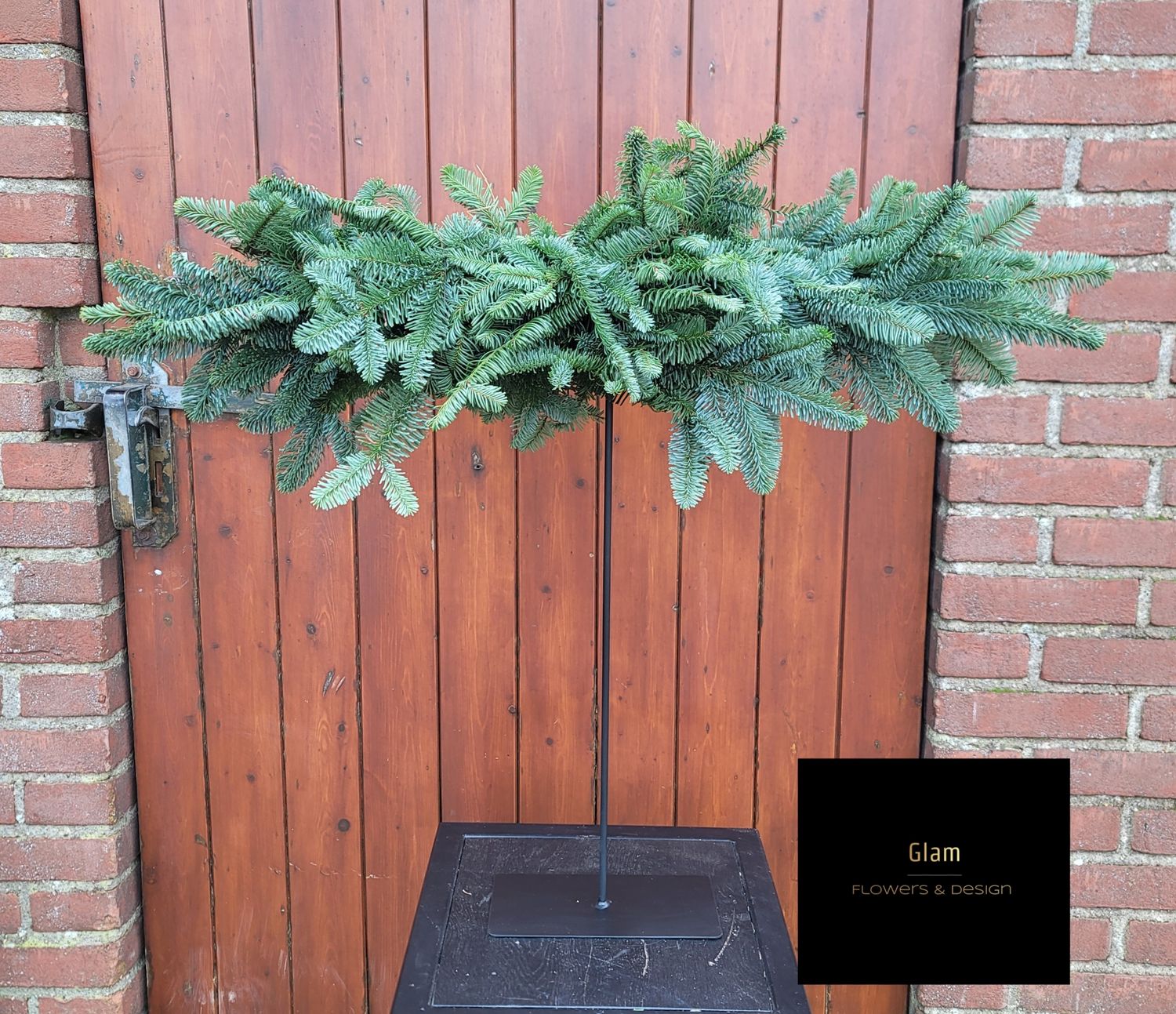 Diy frame met nobilis groen