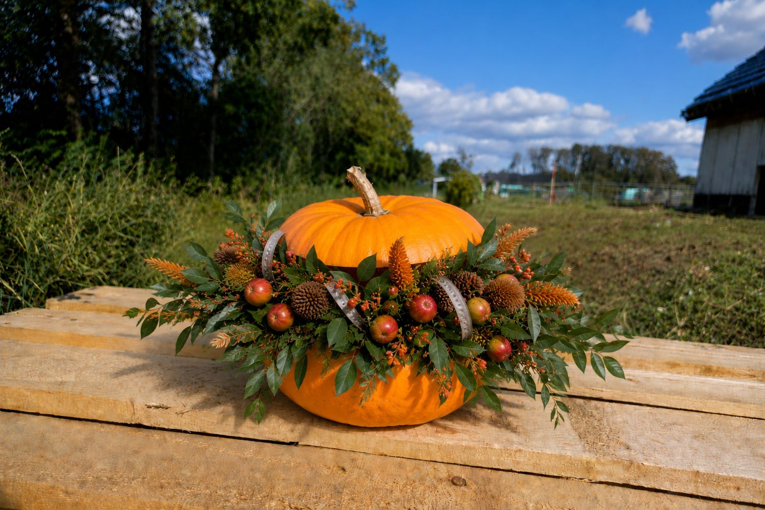 herfst pompoen